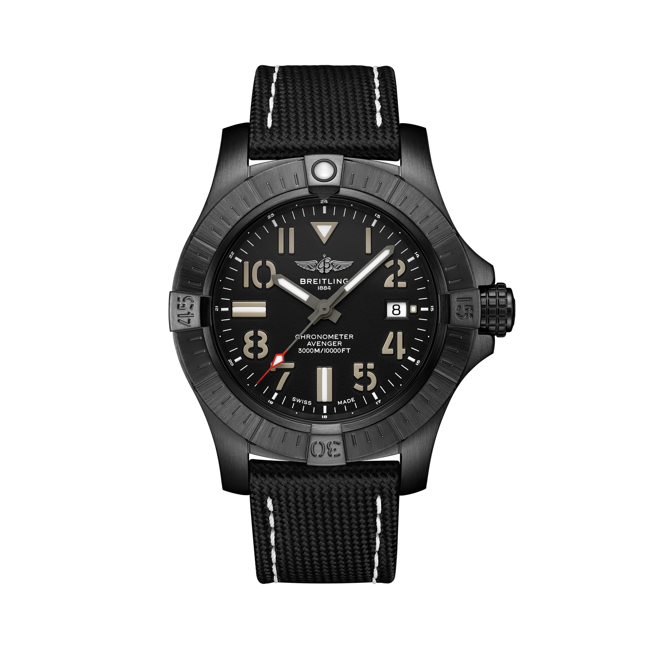 Avenger Automatic 45 Seawolf Night Mission Black | V-DIAL-COLOR-5686 dial, V17319101B1X1