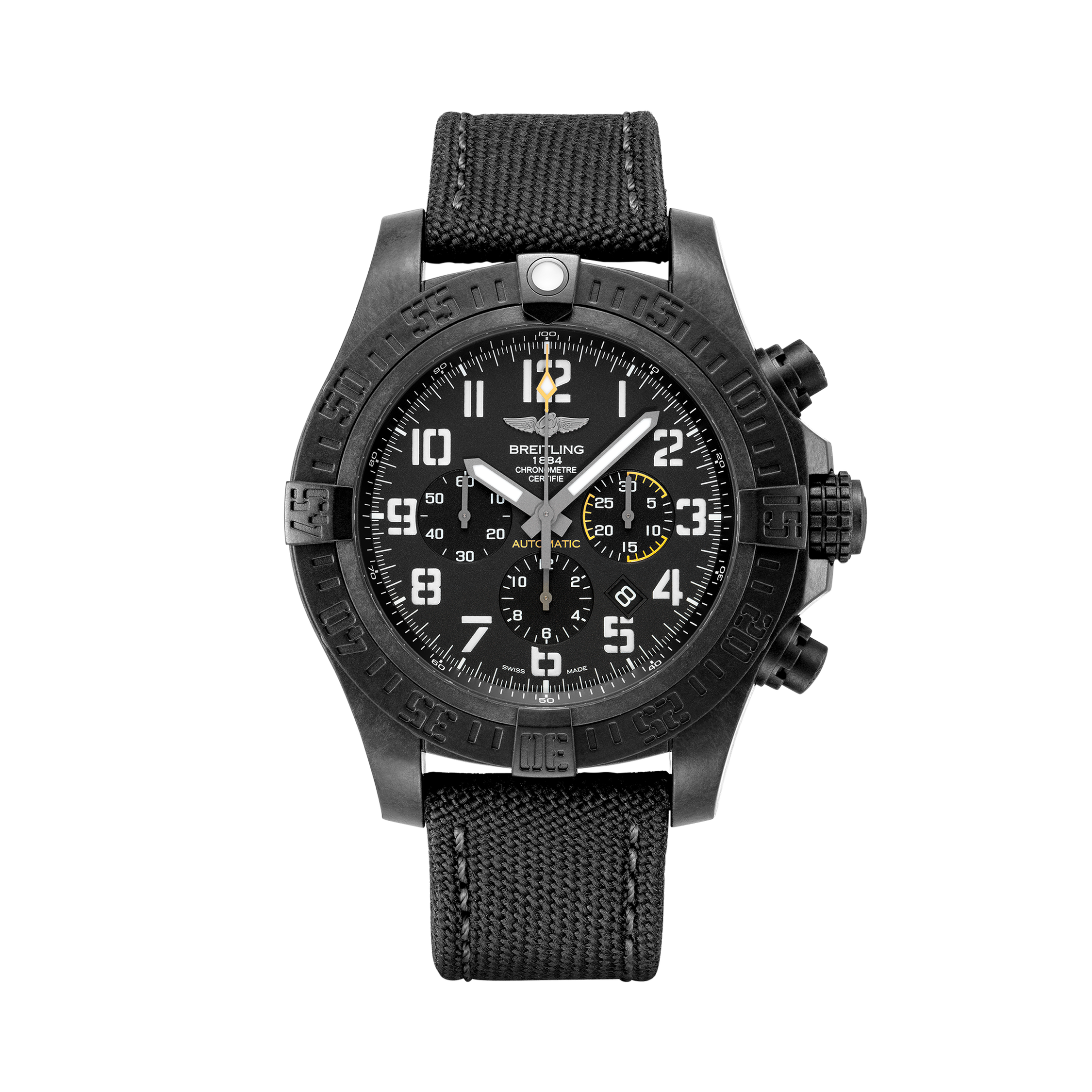 Avenger Hurricane 12h Black | V-DIAL-COLOR-5686 dial, XB0170E41B1W1