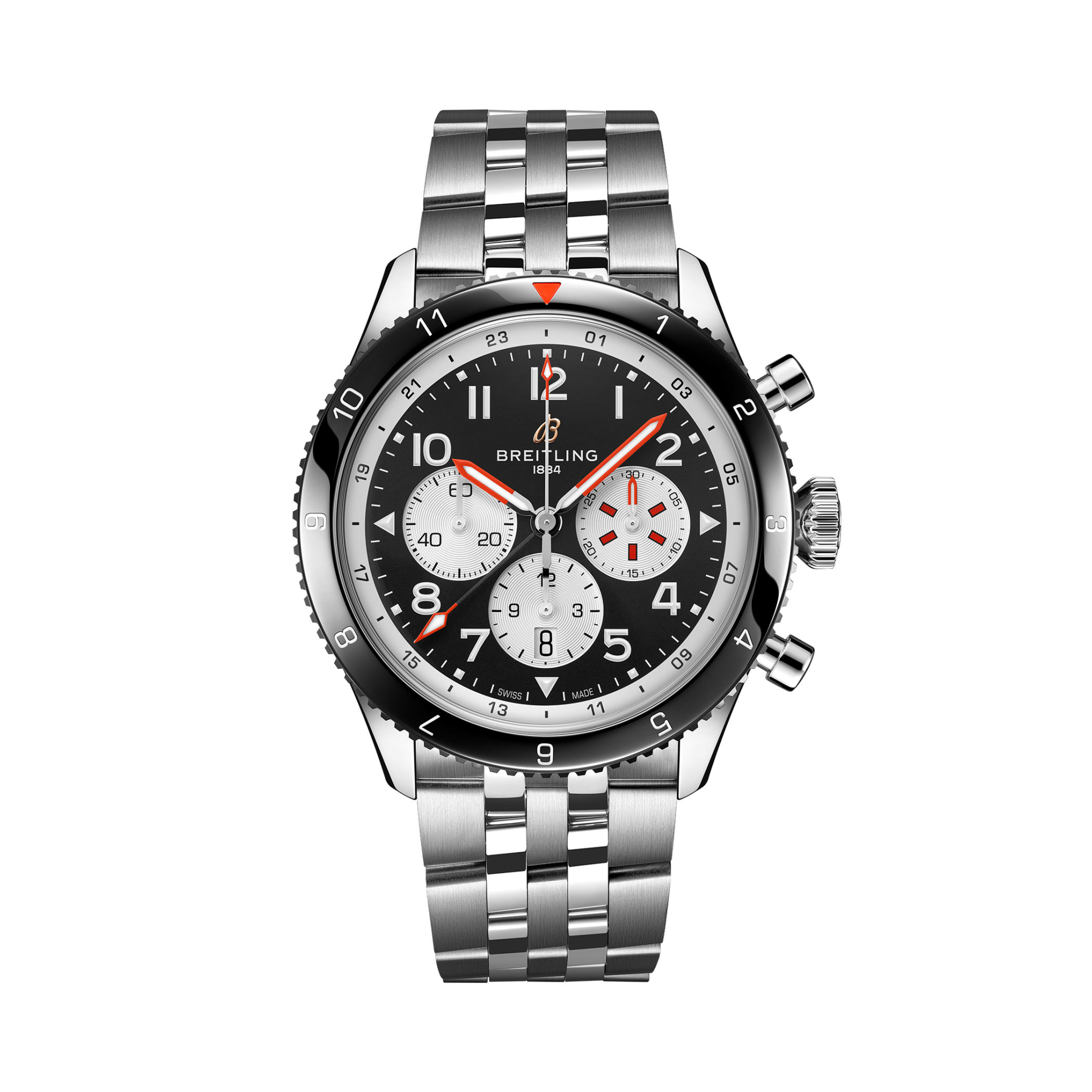 Super AVI B04 Chronograph GMT 46 Mosquito Black | V-DIAL-COLOR-5686 dial, YB04451A1B1A1